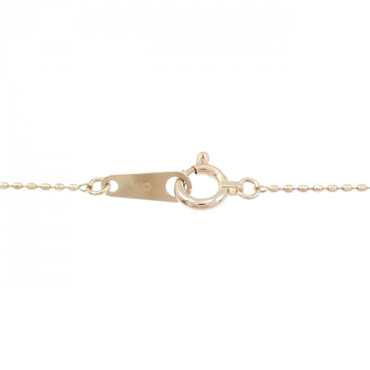 K10PG サファイヤ ネックレス 0.42CT