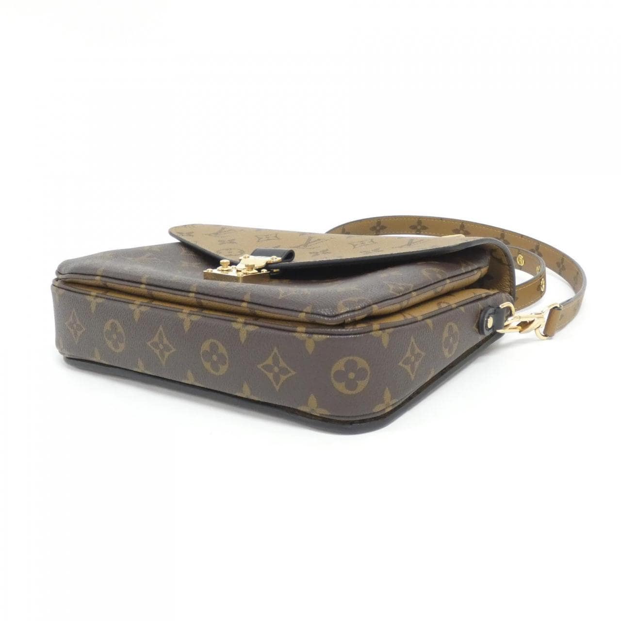 LOUIS VUITTON Monogram Reverse Pochette Metis 中型包 M44876