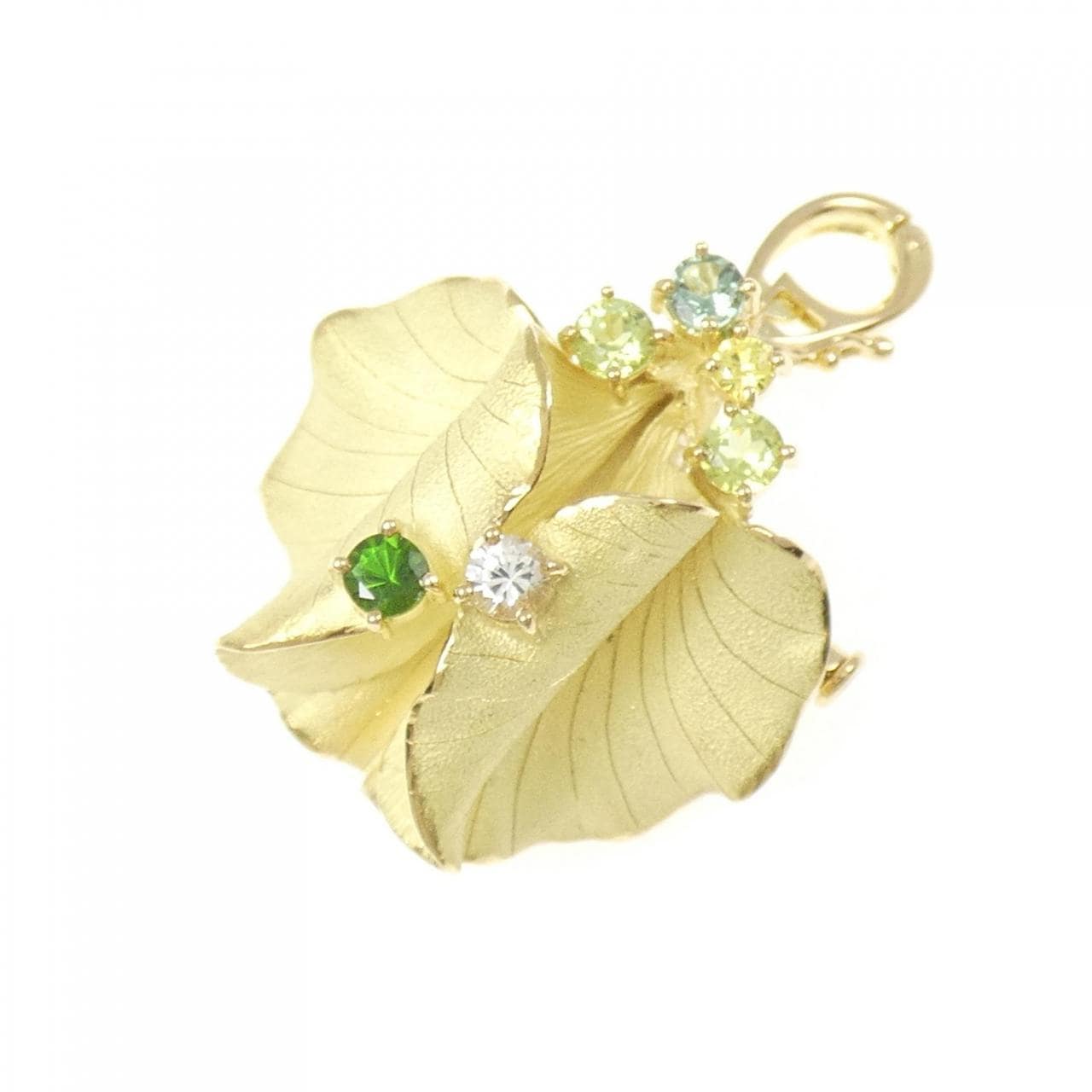 イケダケイコ カラーストーン ペンダント