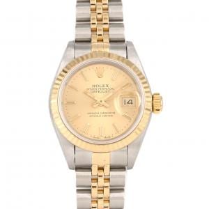 ロレックス デイトジャスト 69173 SSxYG 自動巻 X番