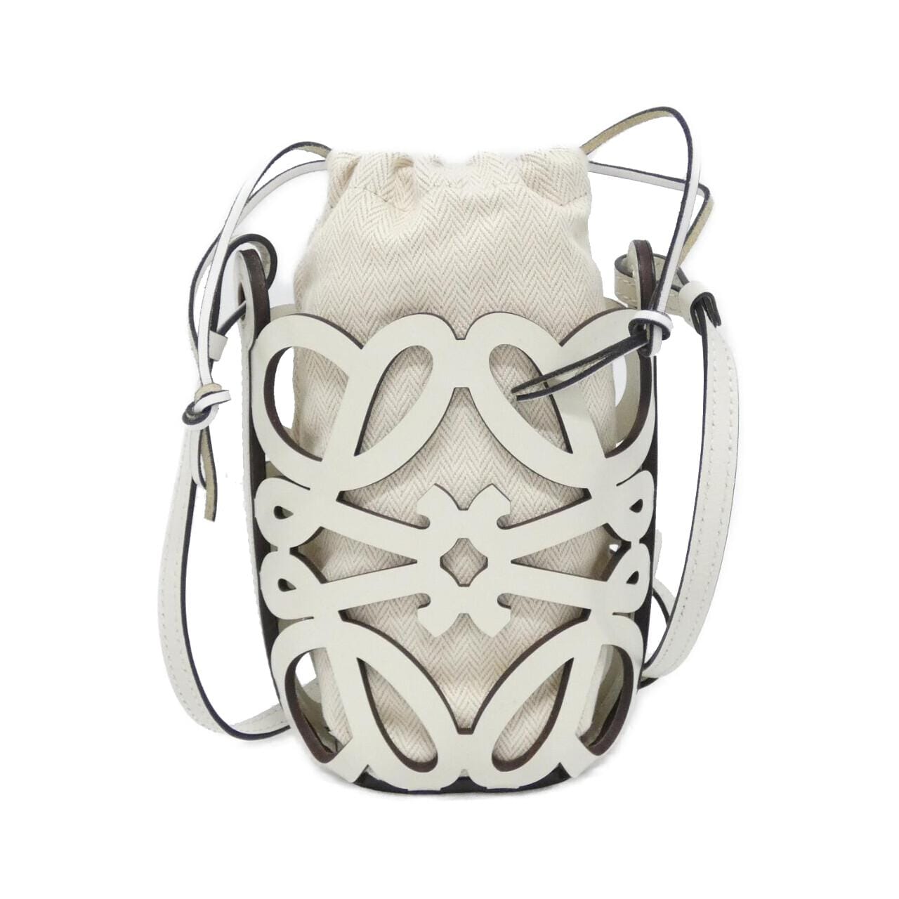 ロエベ アナグラム カット アウト ポケット C922Y62X07 ショルダーバッグ