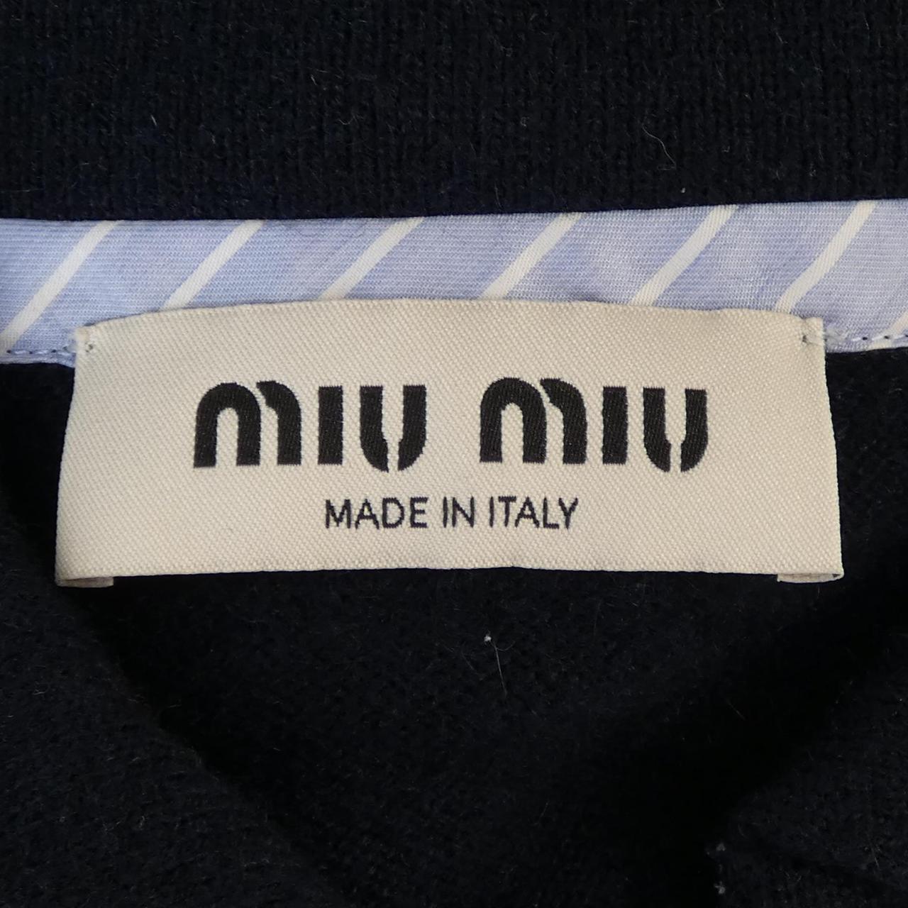 MIU MIU Miu 標誌 MMLA20 SOOO 15Z1 polo 衫