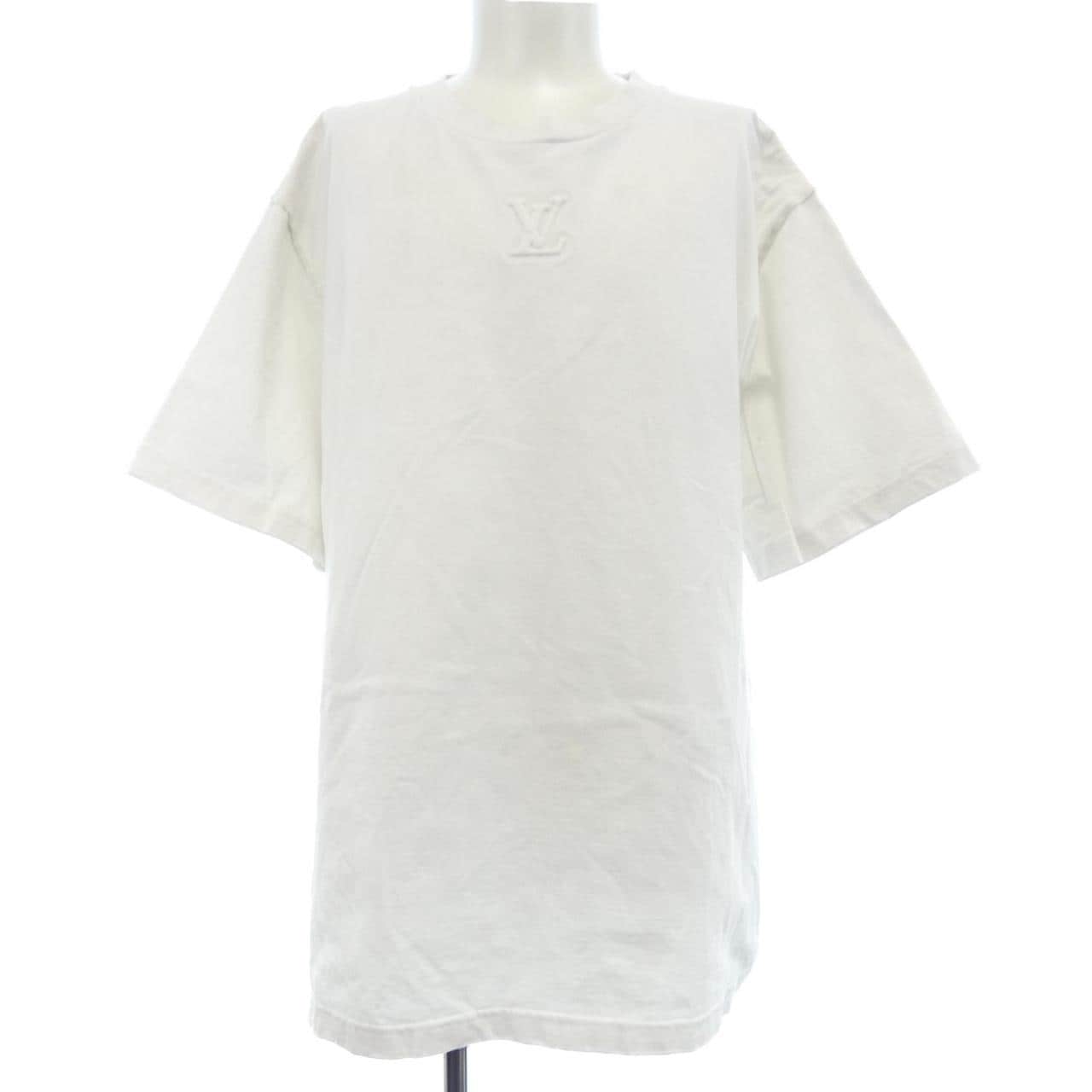 ルイヴィトン LOUIS VUITTON エンボスLVコットンTシャツ HNY55WDT3 Tシャツ