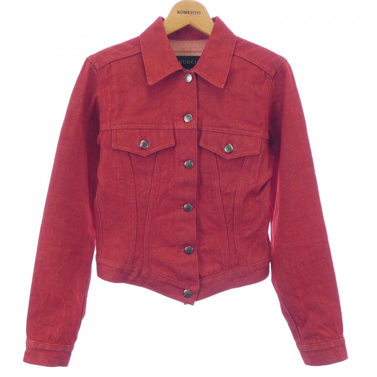 【ヴィンテージ】グッチ GUCCI 207-1164-4121 デニムジャケット