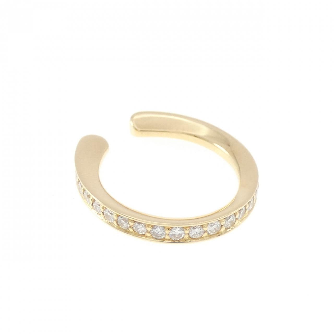 ヒロタカ ゴサマー イヤーカフ 0.24CT 片耳