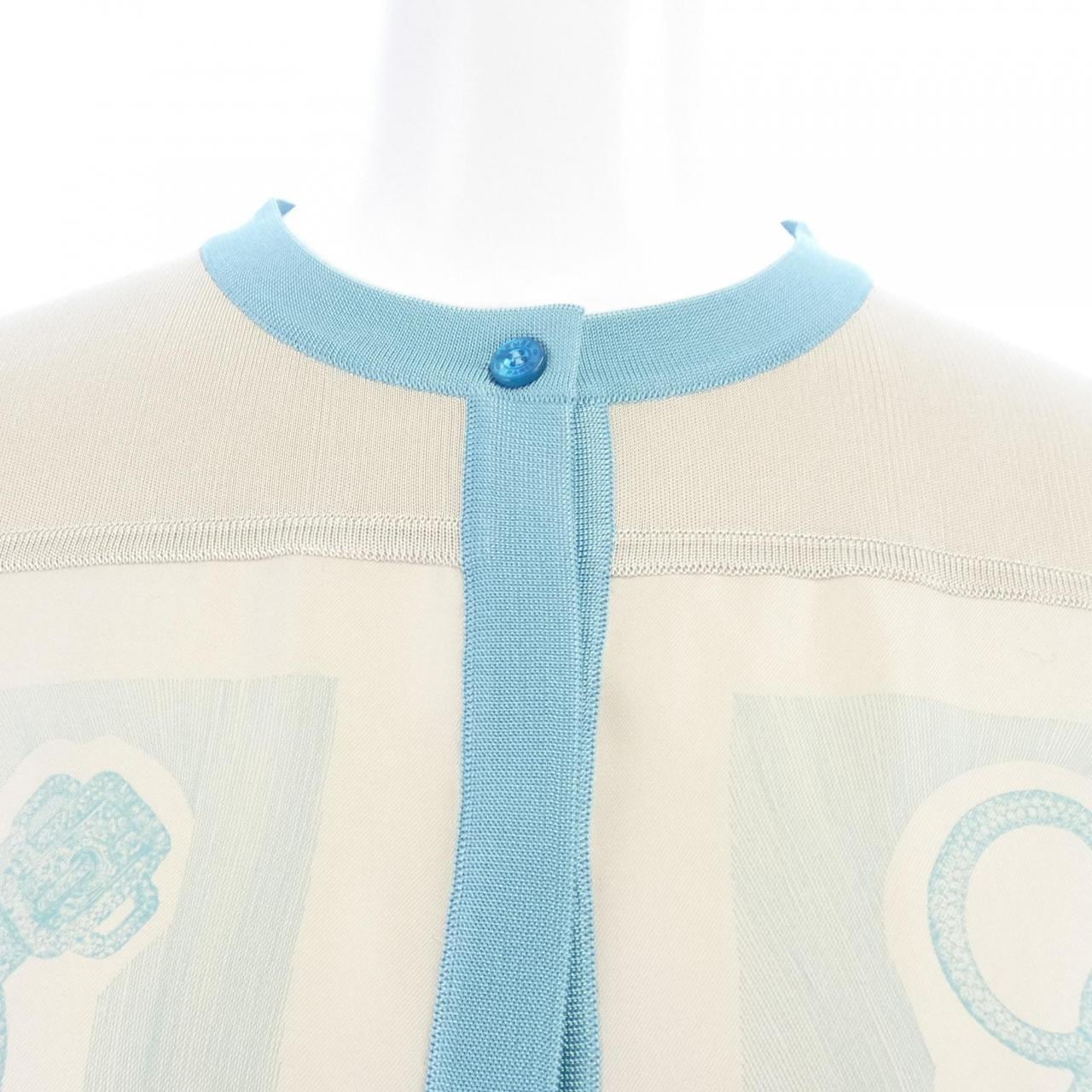 エルメス HERMES PARURE DE GARA 2H2814DZ ツイルレーヌ カーディガン