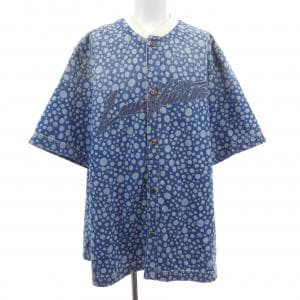 ルイヴィトン LOUIS VUITTON LV×YK インフィニティドットデニムシャツ HOS33WYN4 草間彌生 S/Sシャツ