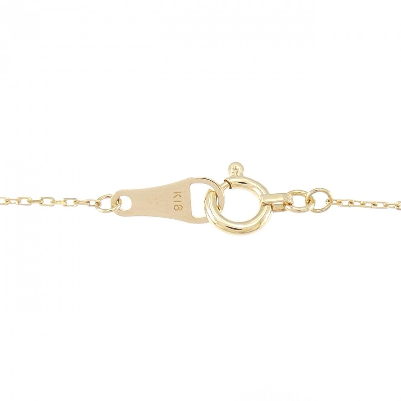 アガット ダイヤモンド ネックレス 0.07CT