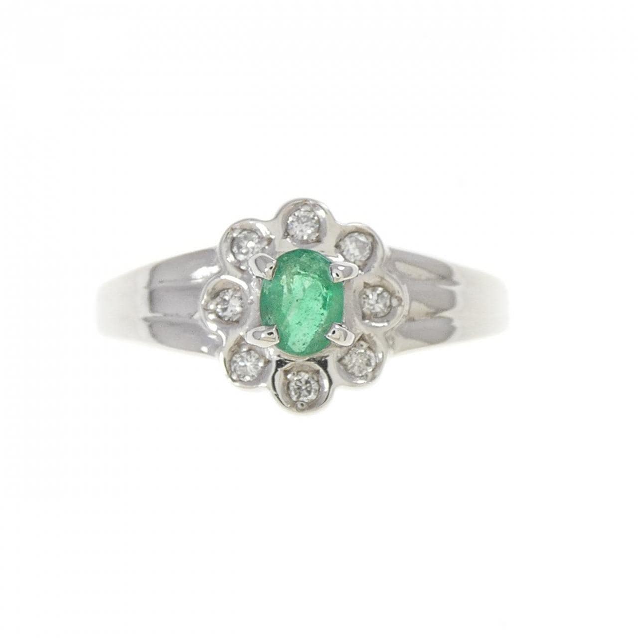 PT900 エメラルド リング