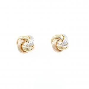 750スリーカラー/K18YG ピアス