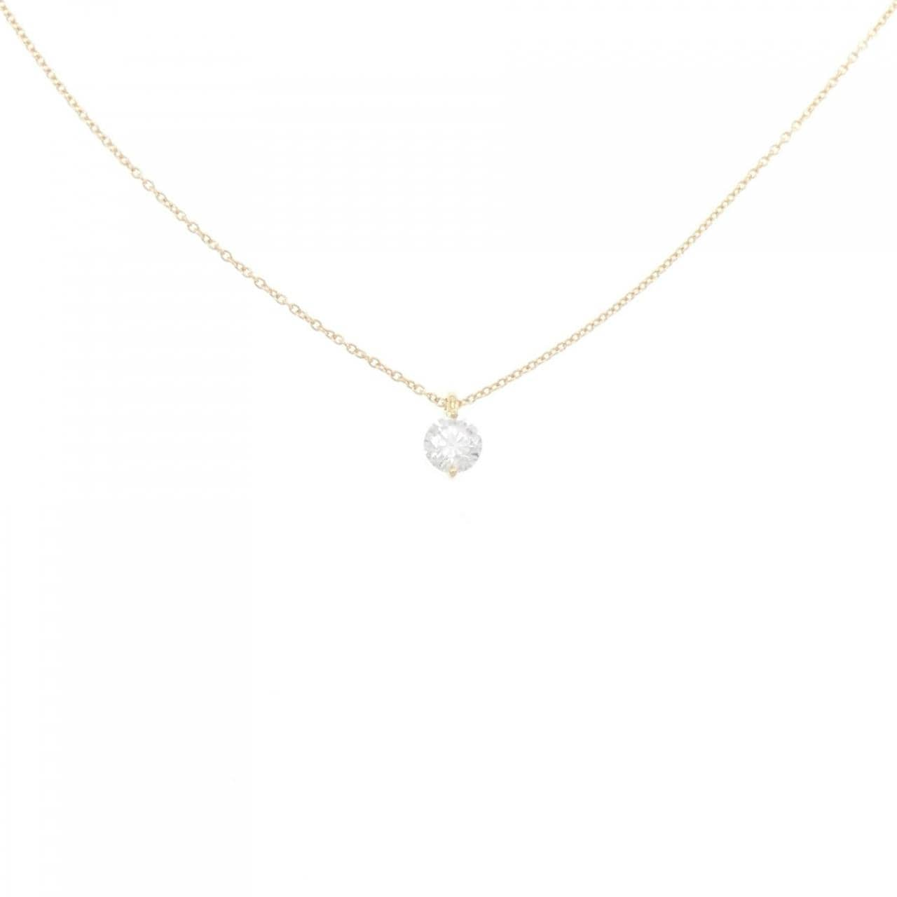 [Remake] K18YG Diamond Necklace 0.349CT G SI2 VG