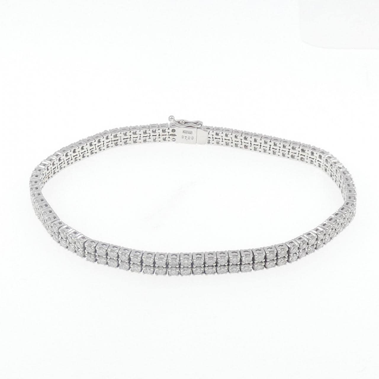 K18WG Diamond Bracelet 7.00CT