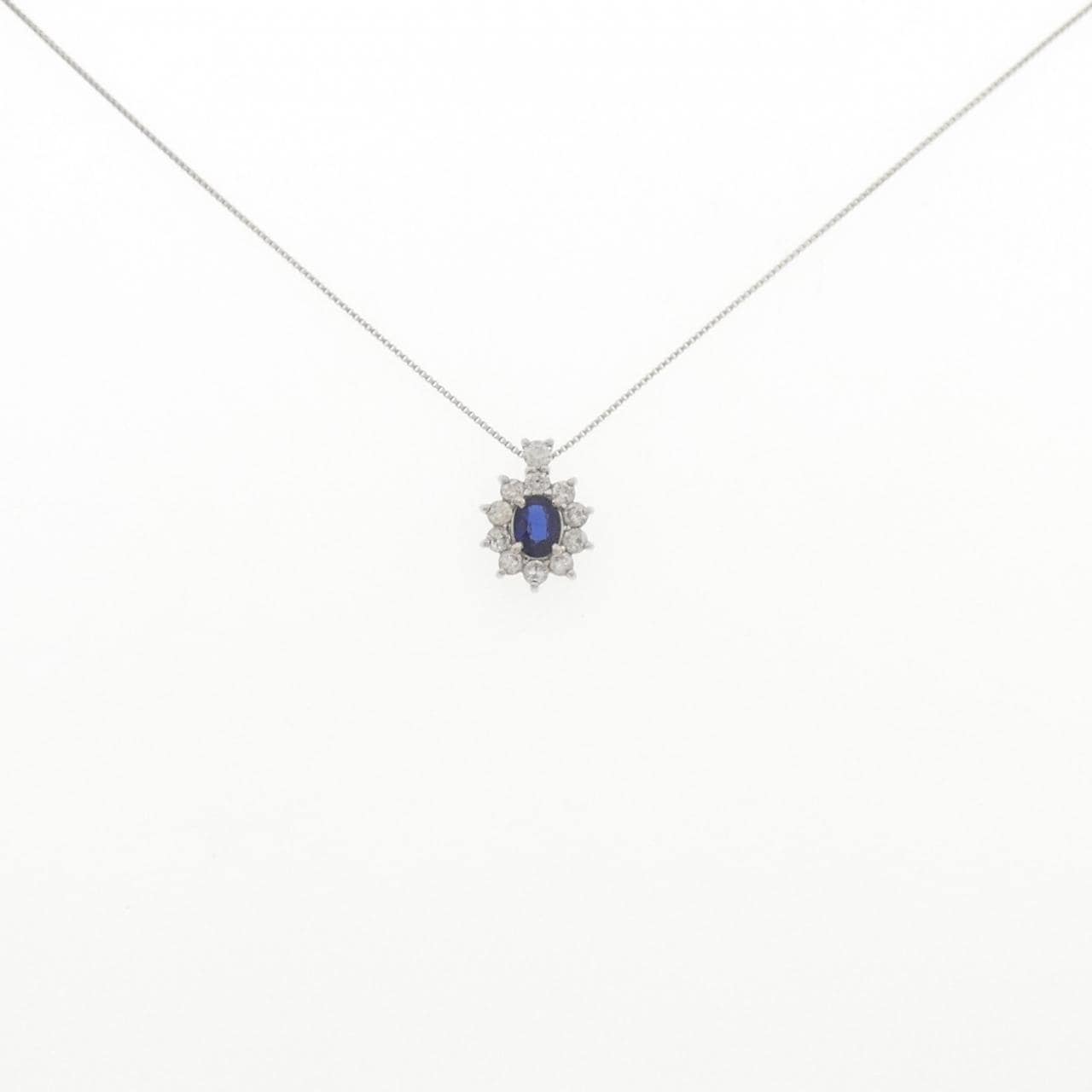 PT900/PT850 サファイヤ ネックレス 0.50CT