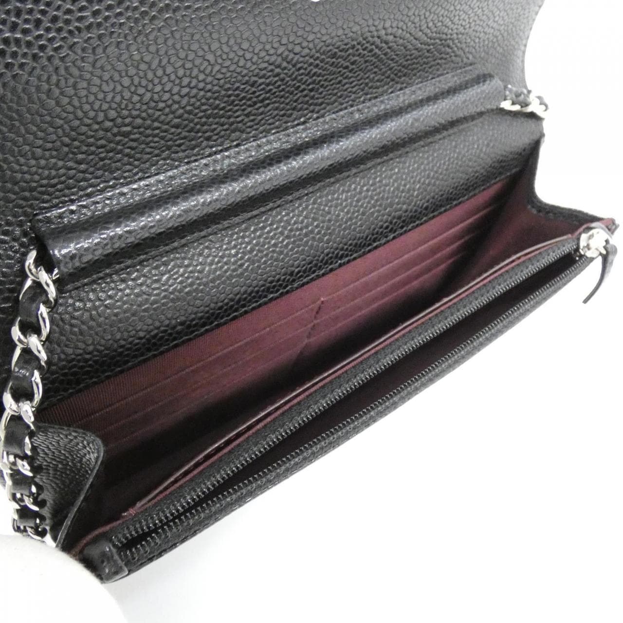 シャネル タイムレスクラシック ライン 33814 チェーンウォレット