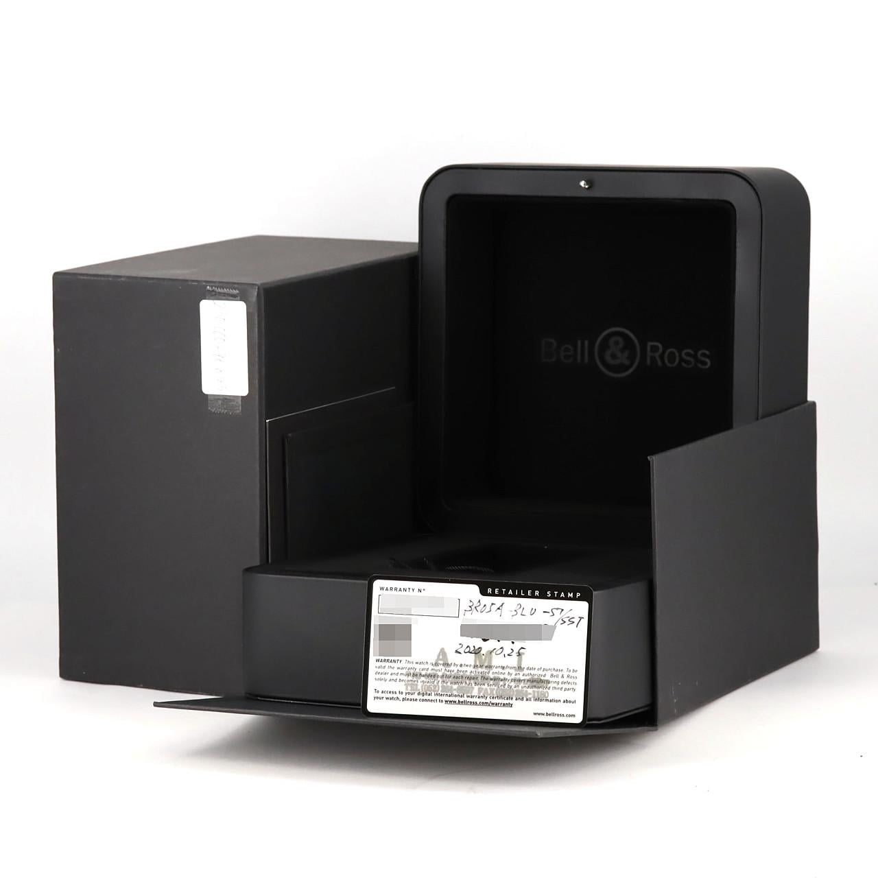 【ノーメンテナンス特価】ベル&ロス BR05ブルースティール BR05A-BLU-ST/SST SS 自動巻