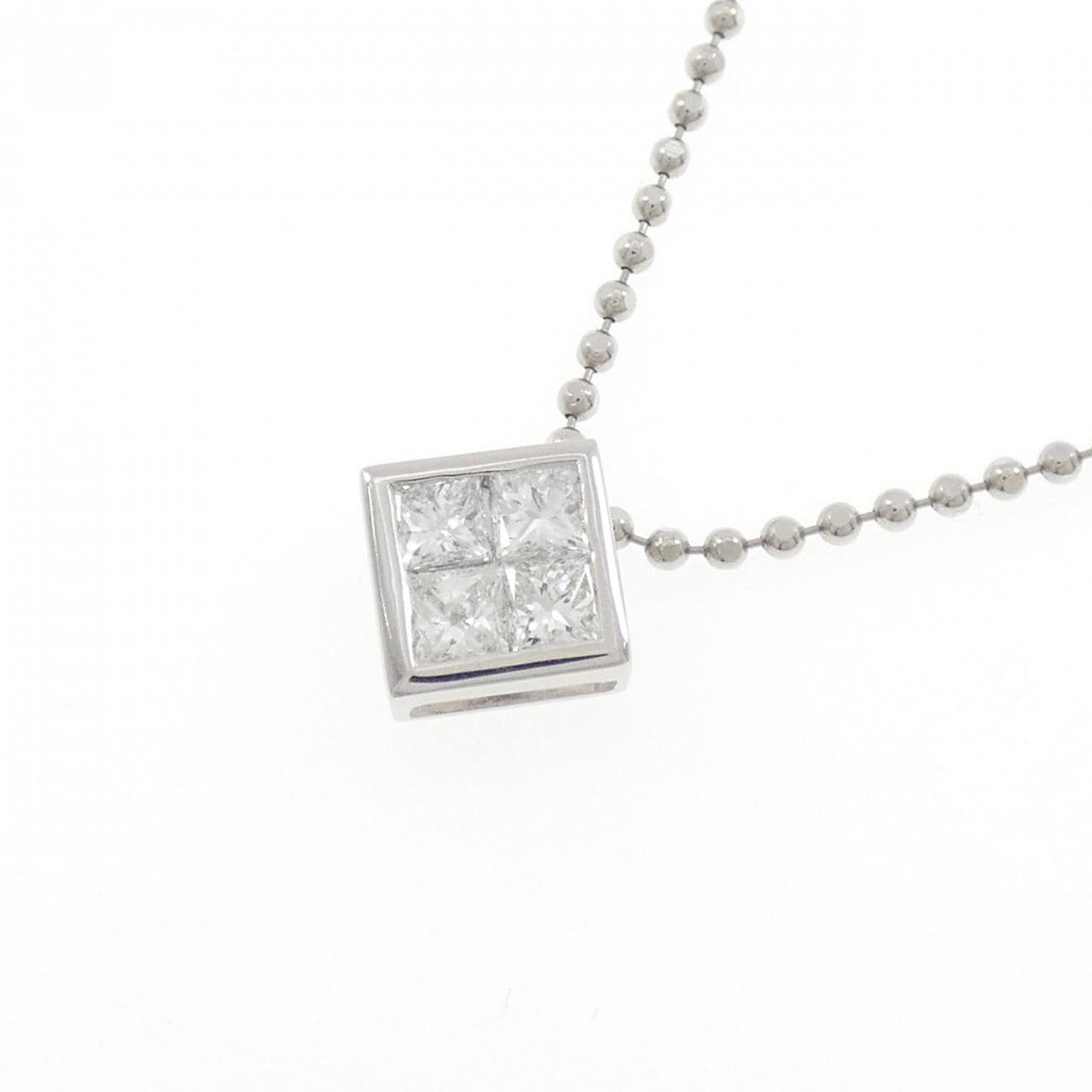 PT900/PT850 ダイヤモンド ネックレス 0.80CT