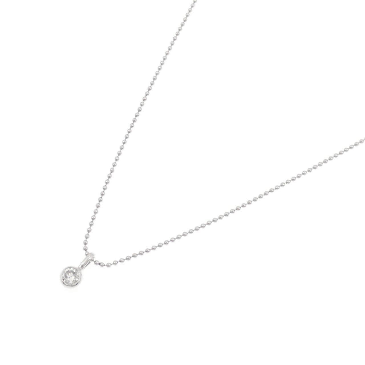 PT900/PT850 ダイヤモンド ネックレス 0.26CT