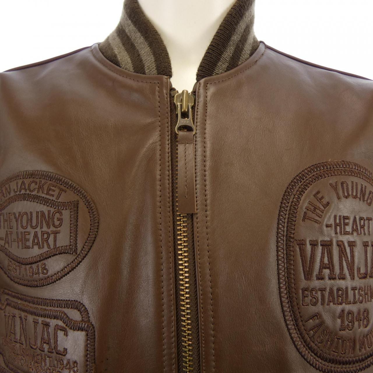 ヴァン VAN レザージャケット