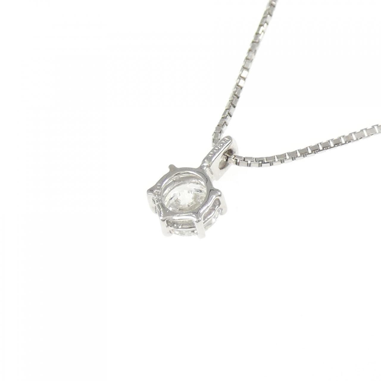 PT Solitaire Diamond Necklace 0.581CT