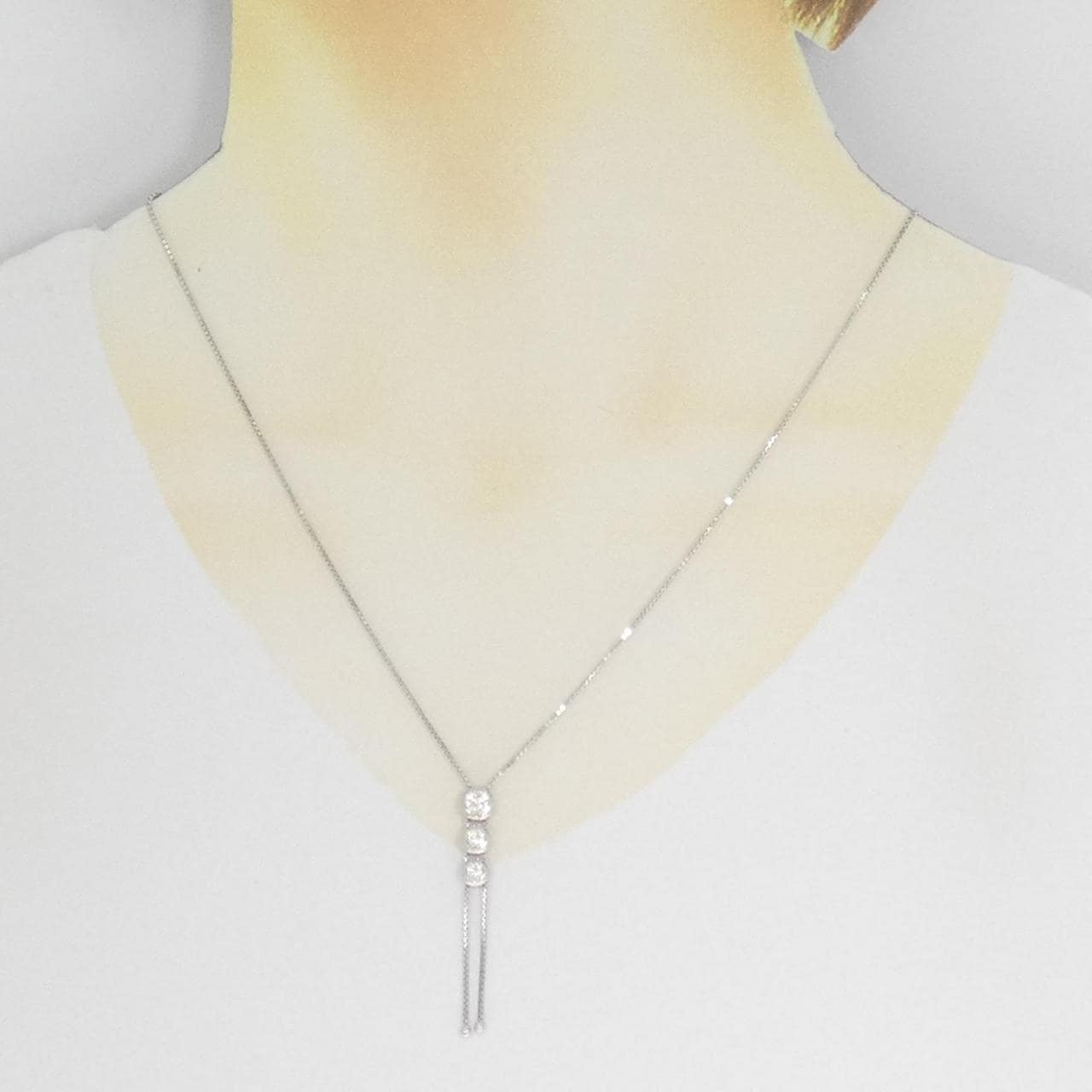 Tasaki钻石项链 0.35CT