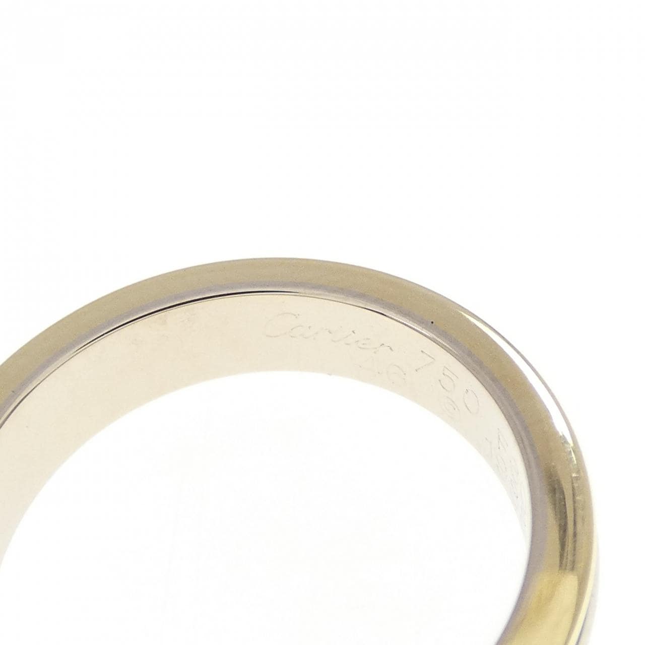 カルティエ スリーゴールドウェディング リング