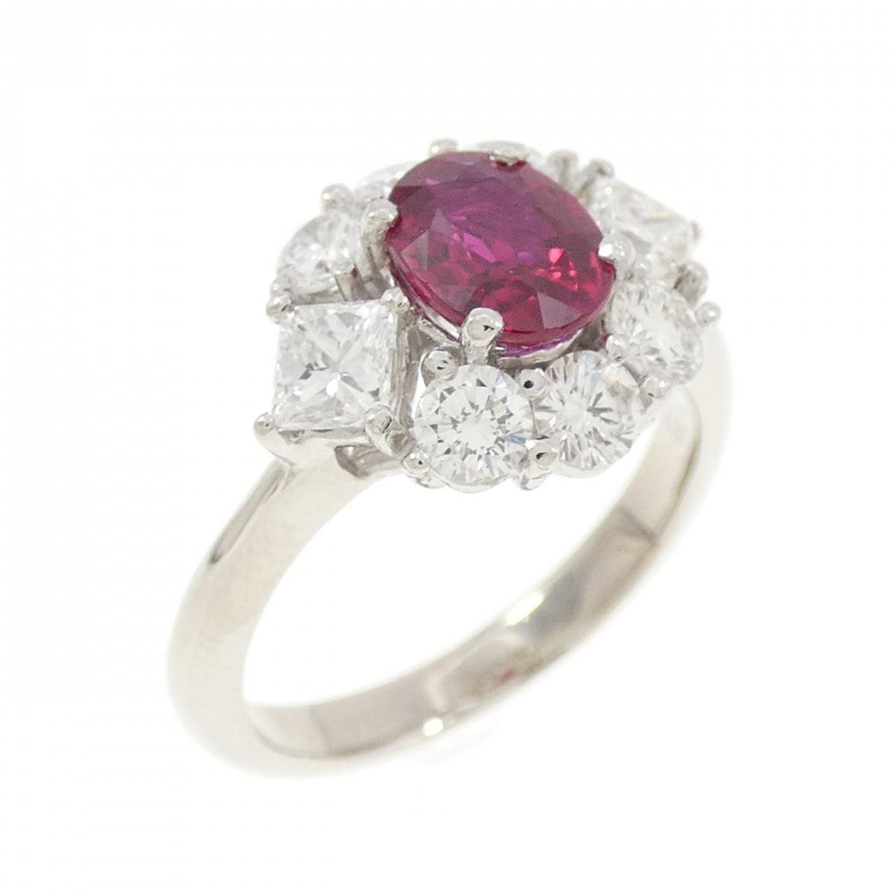 クイーン ルビー リング 1.28CT