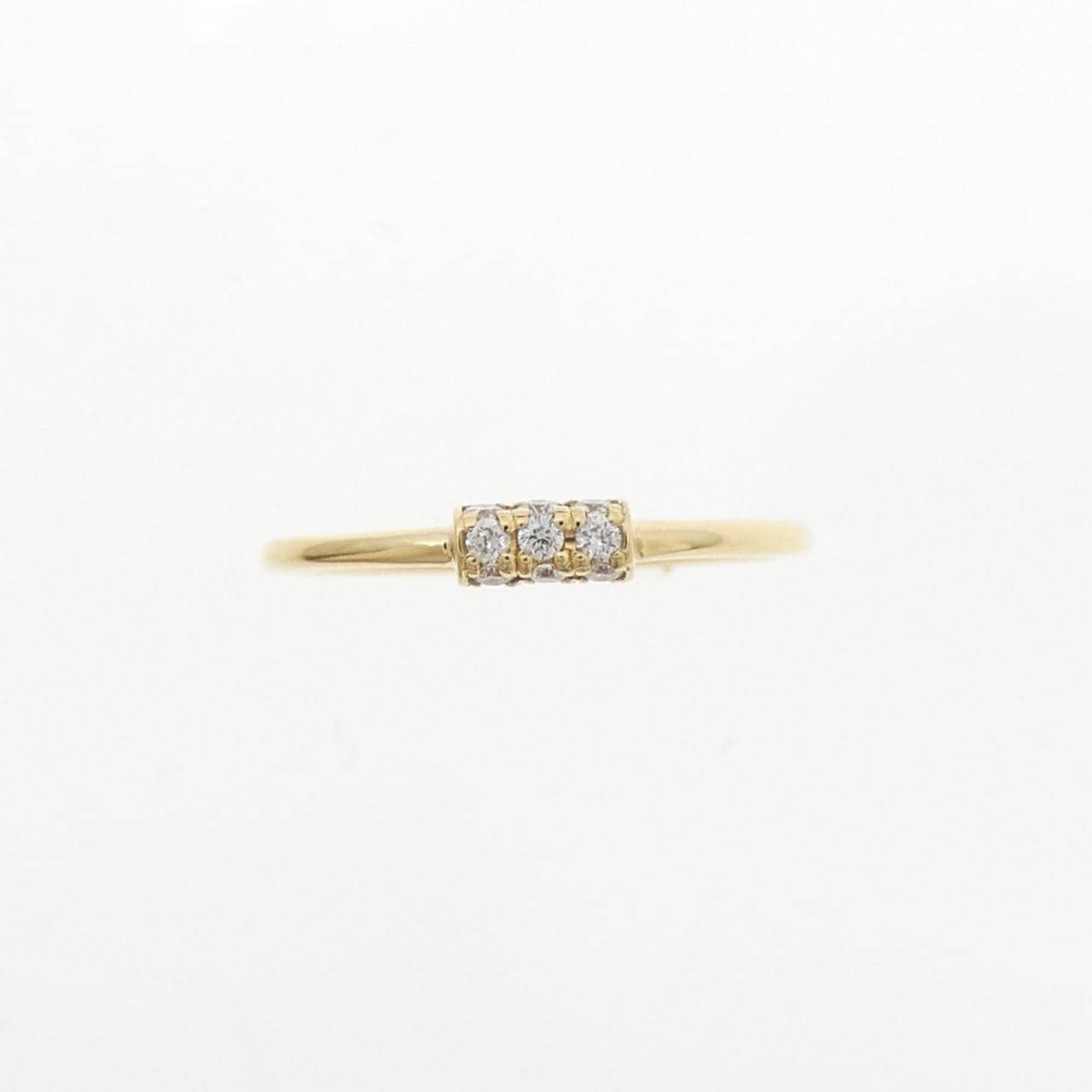 アーカー ホワイトナイトファイン リング 0.05CT