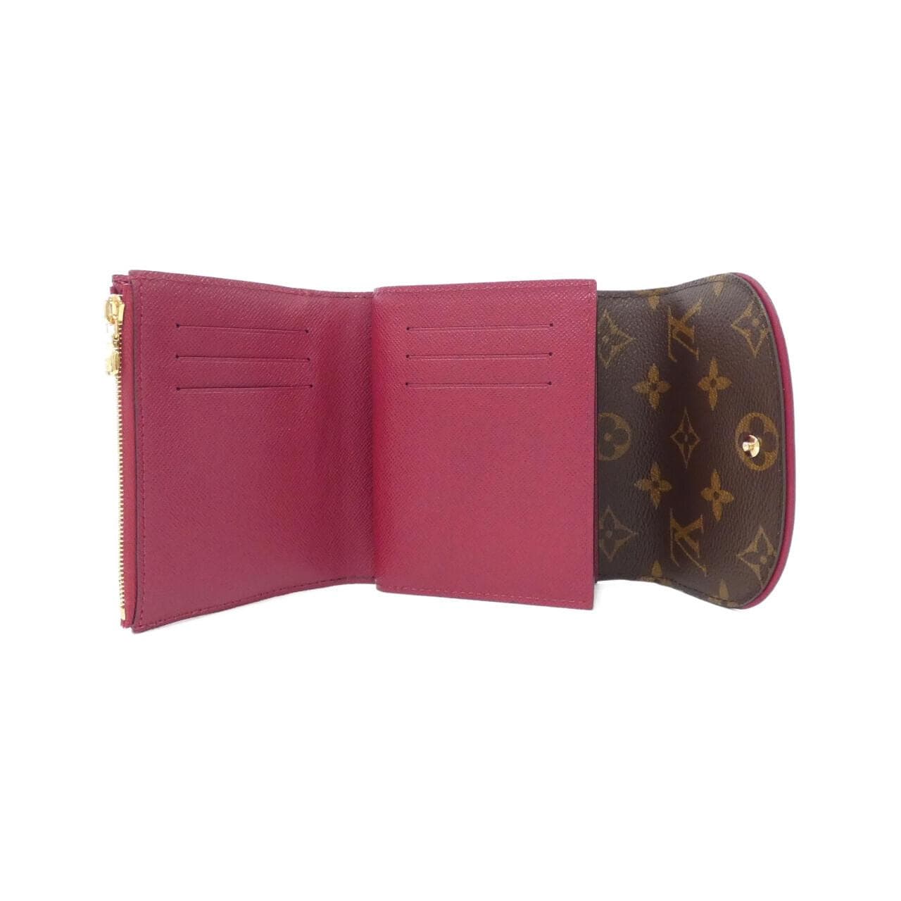 LOUIS VUITTON Monogram Portefeuille Arianne M62036 Wallet