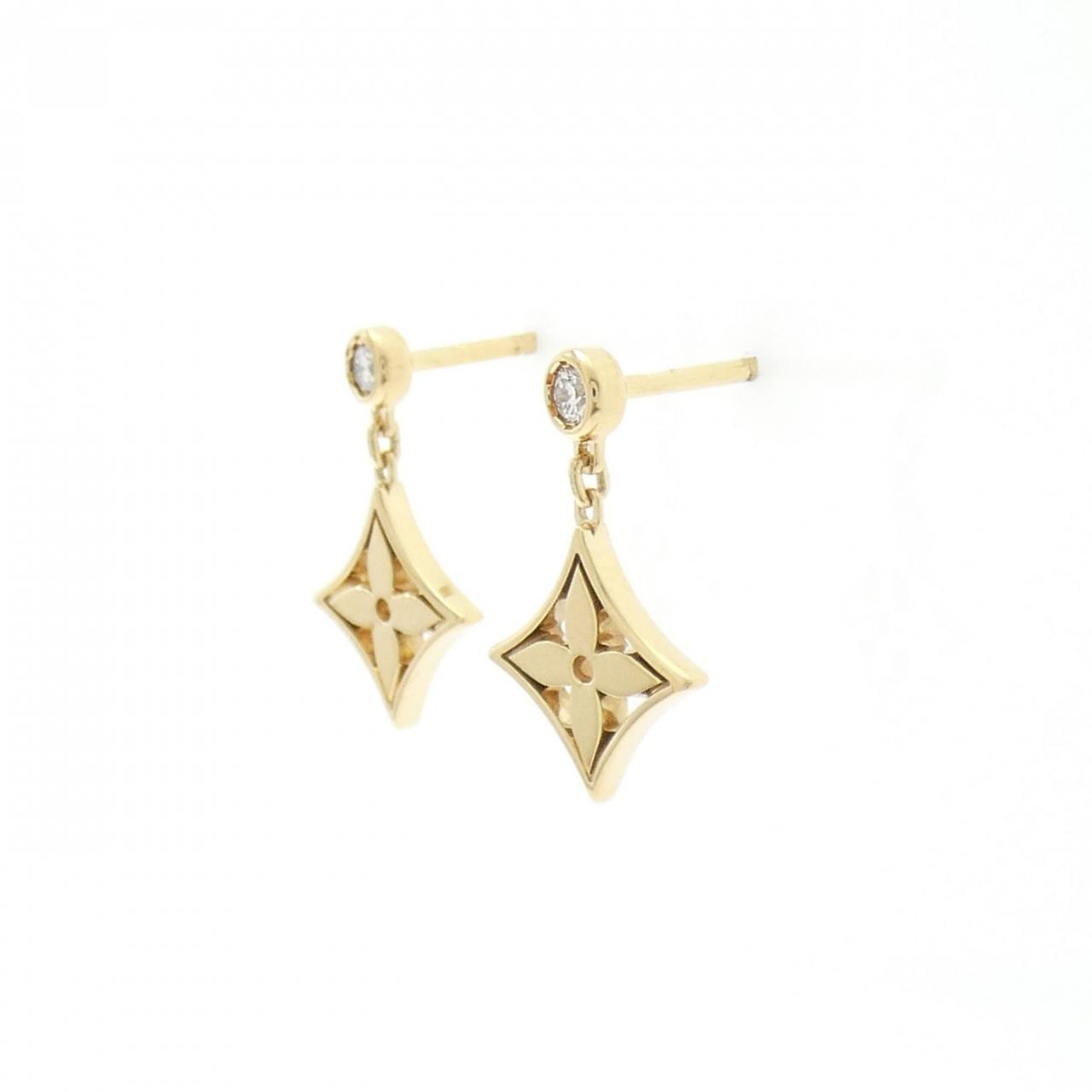 ルイヴィトン ピュス モノグラム イディール ピアス