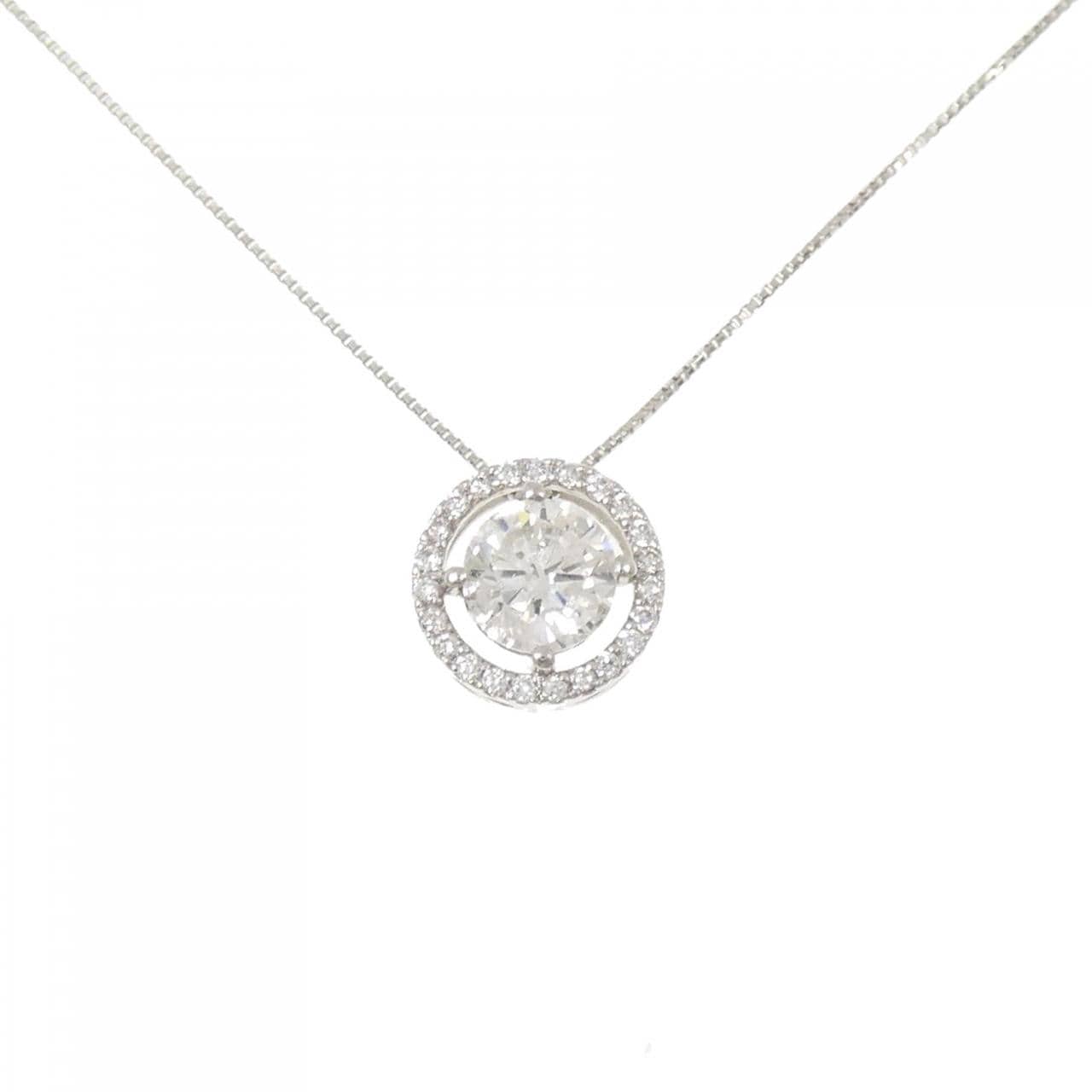 PT900/PT850 ダイヤモンド ネックレス 1.00CT