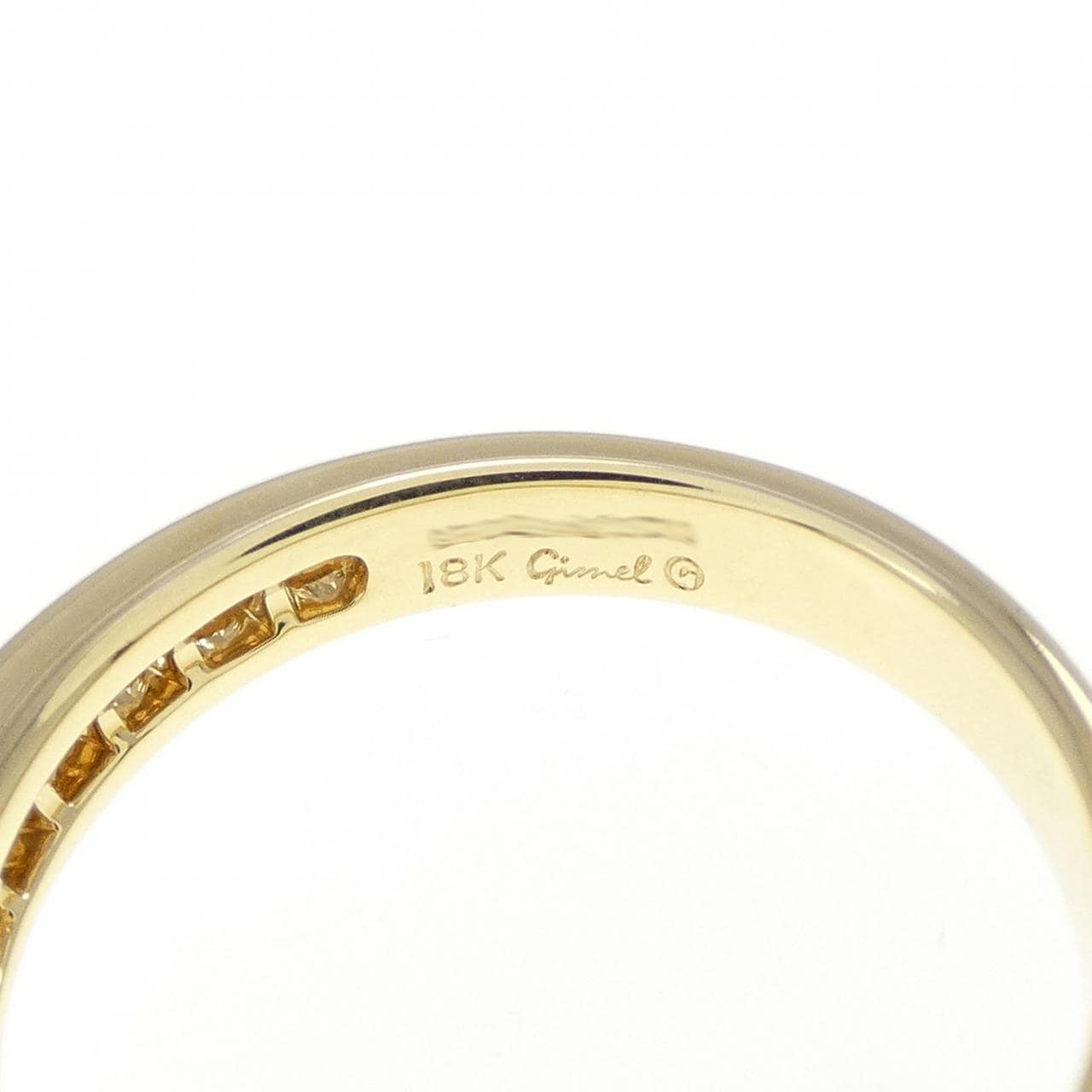 ギメル ハーフエタニティ リング 0.504CT