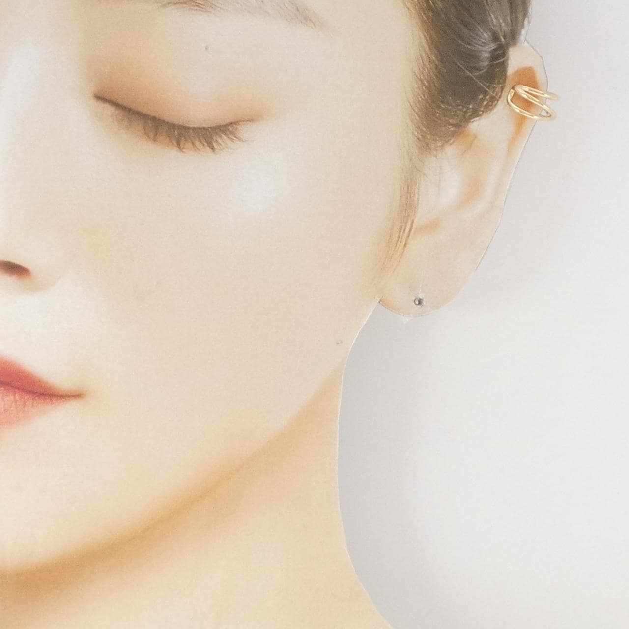 ココシュニック K10YG イヤーカフ 片耳