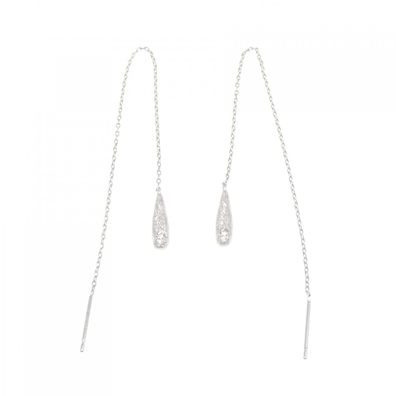 エテ ダイヤモンド ピアス 0.02CT