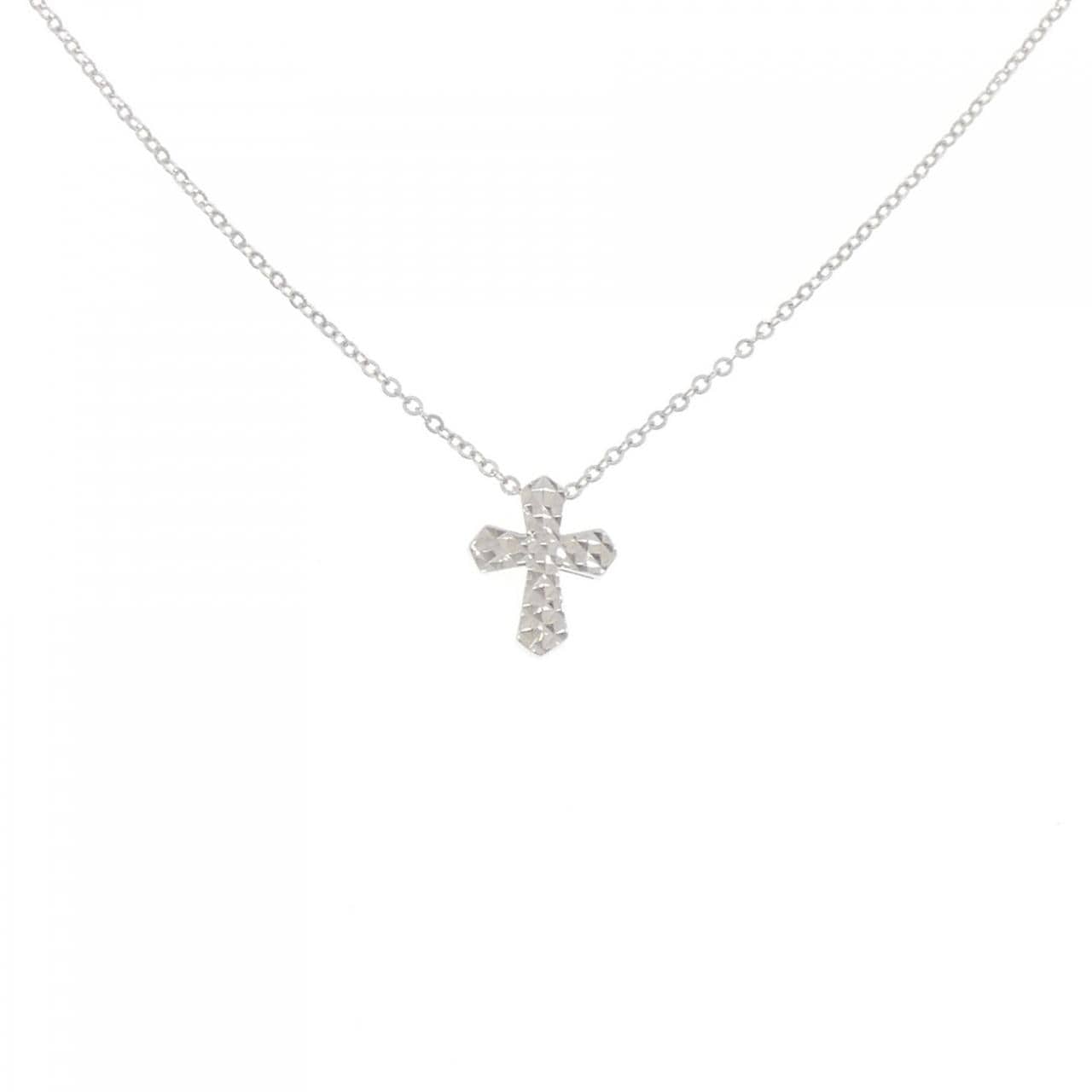 PT950 クロス ネックレス
