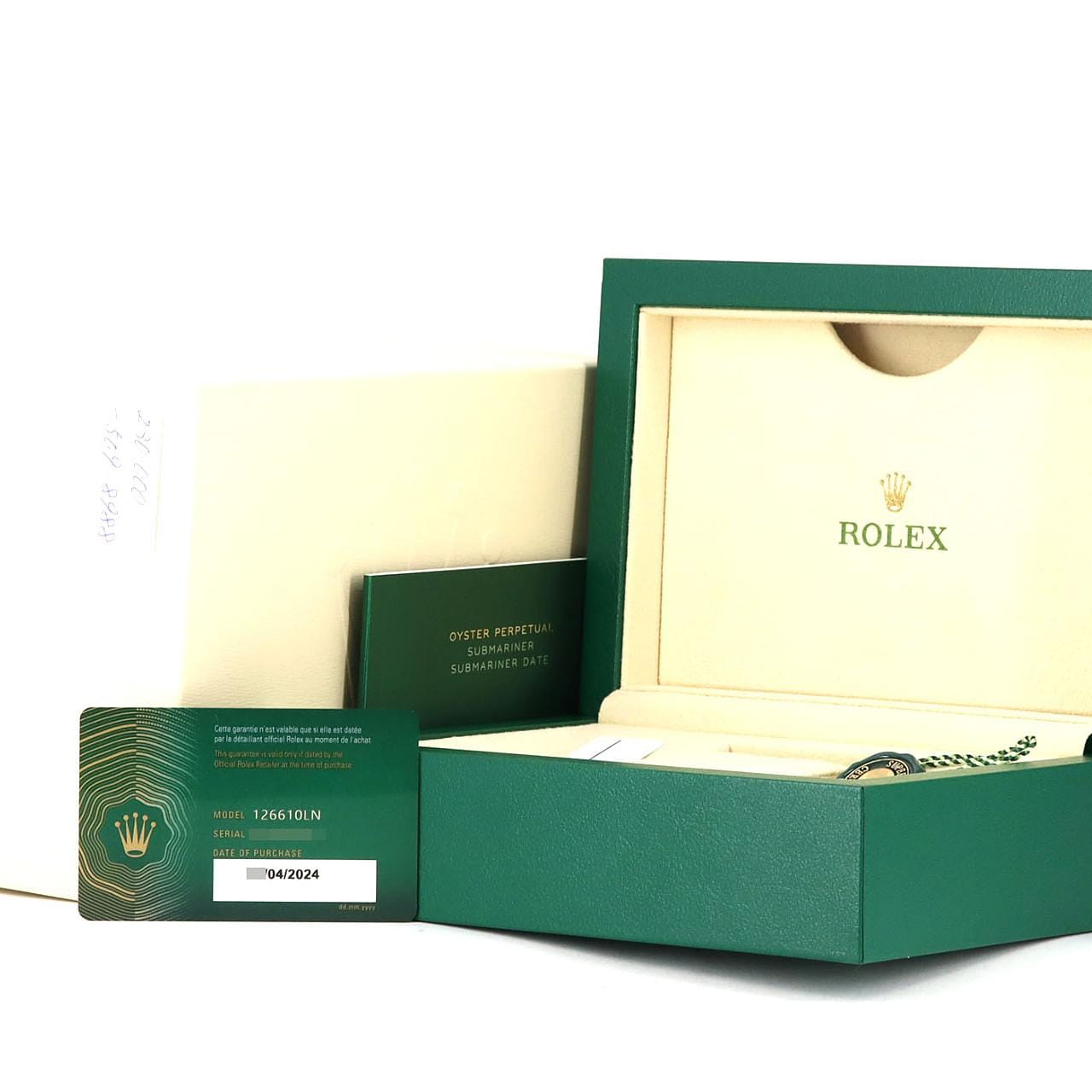 ロレックス サブマリーナーデイト 126610LN SS 自動巻 ランダム番