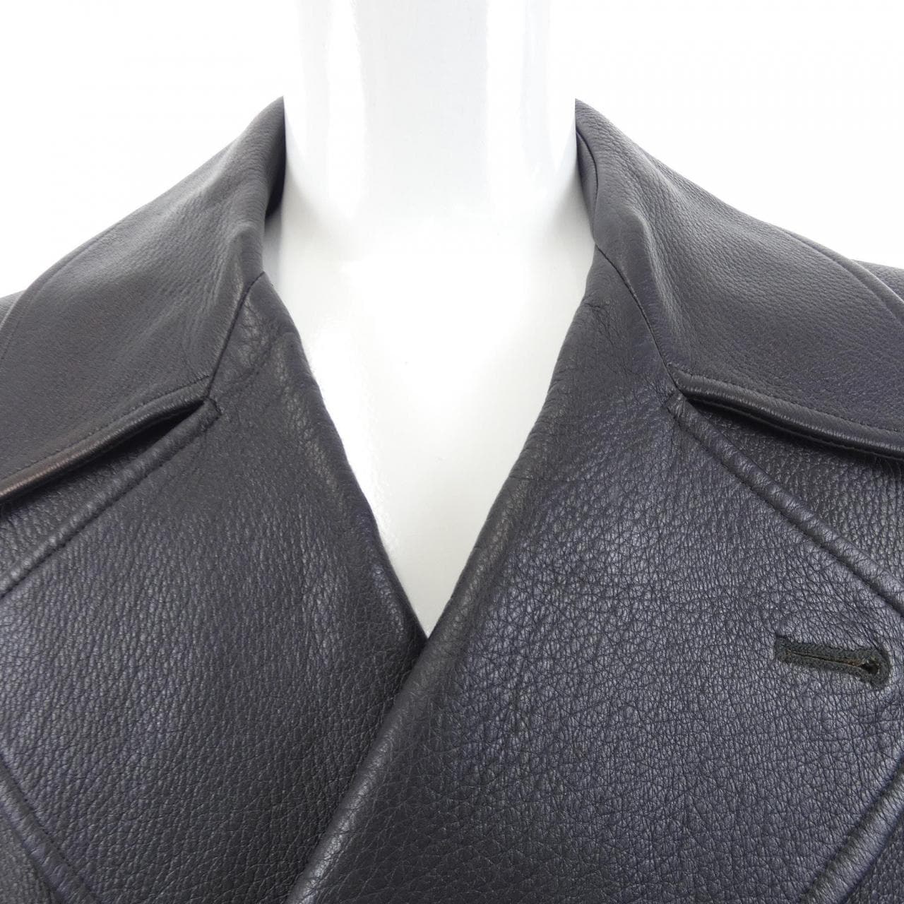 【ヴィンテージ】エルメス HERMES レザーコート