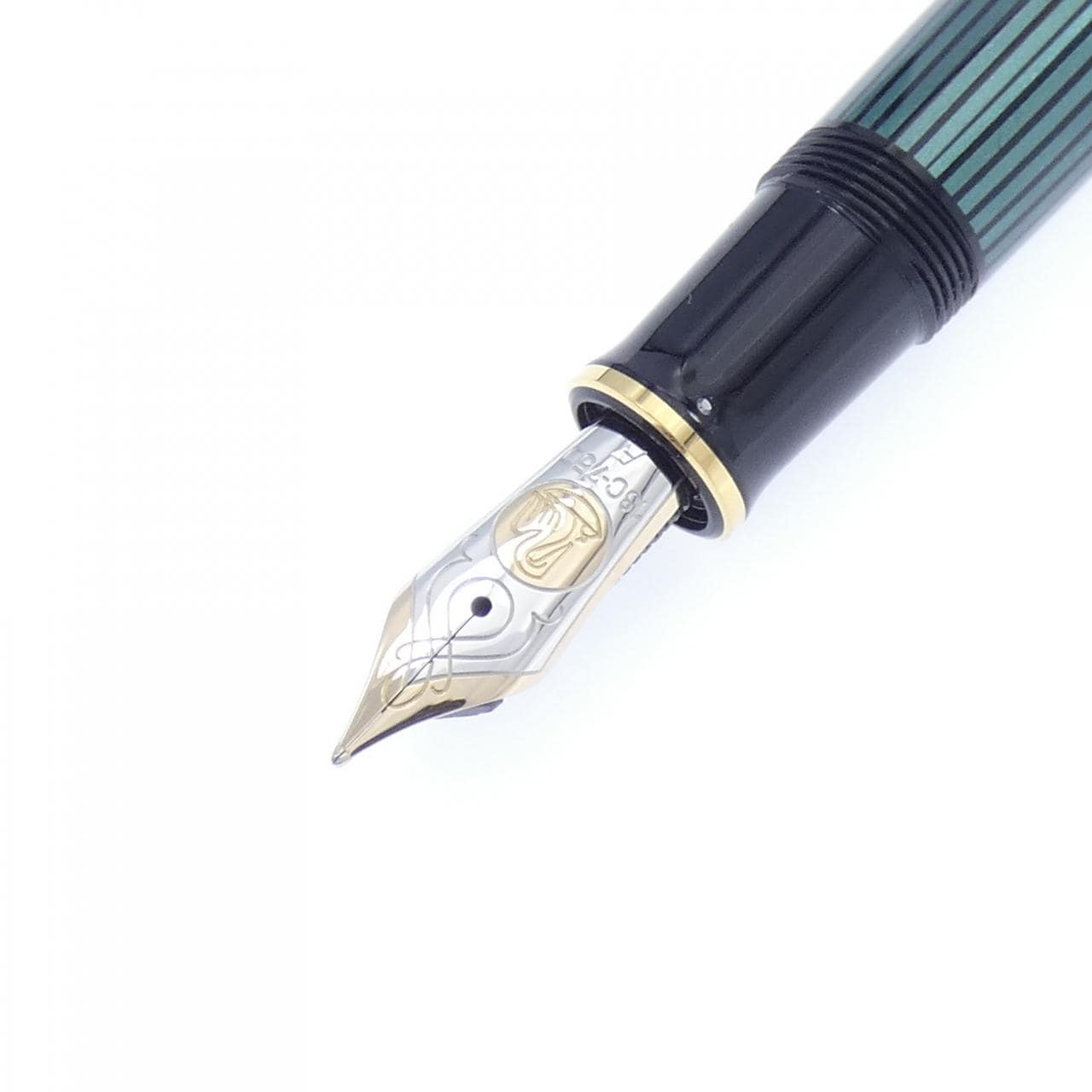 Pelikan Souveraine M800 Green Stripe Fountain Pen