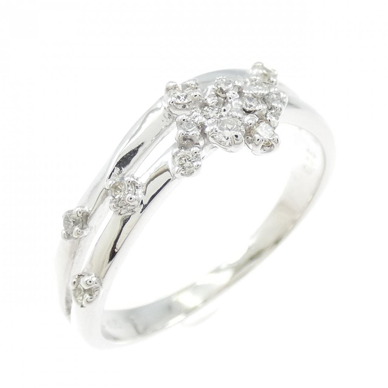 クミキョク ダイヤモンド リング 0.15CT