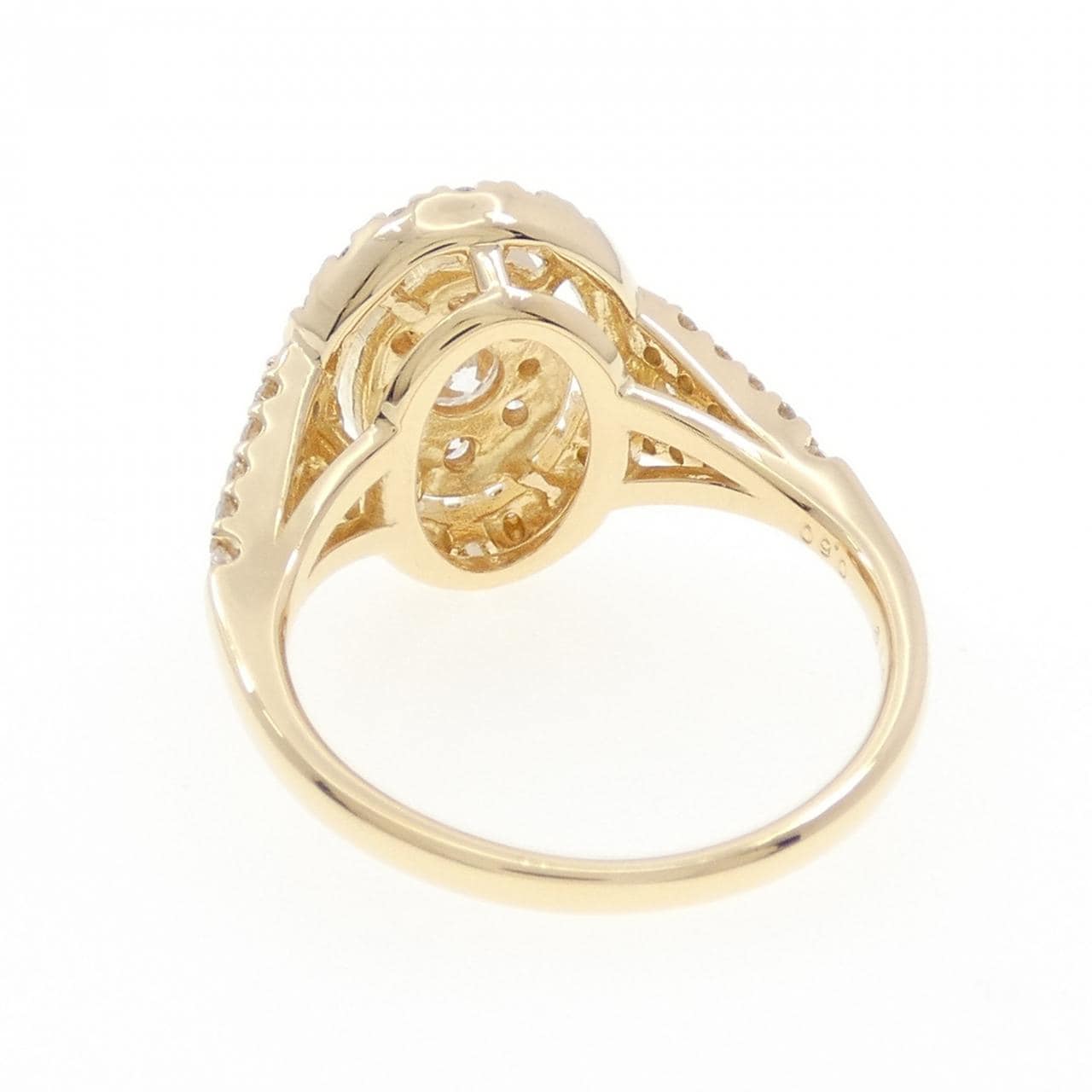 K18YG ダイヤモンド リング 0.319CT