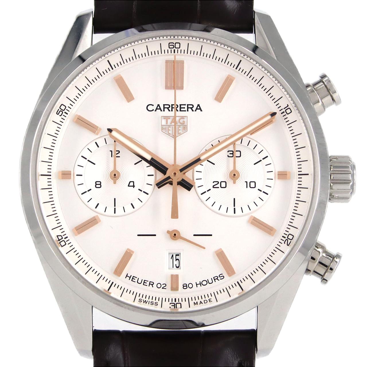 [新品] 泰格豪雅 Carrera Calibre Heuer 02 计时码表 CBN2013.FC6483 SS自动上弦
