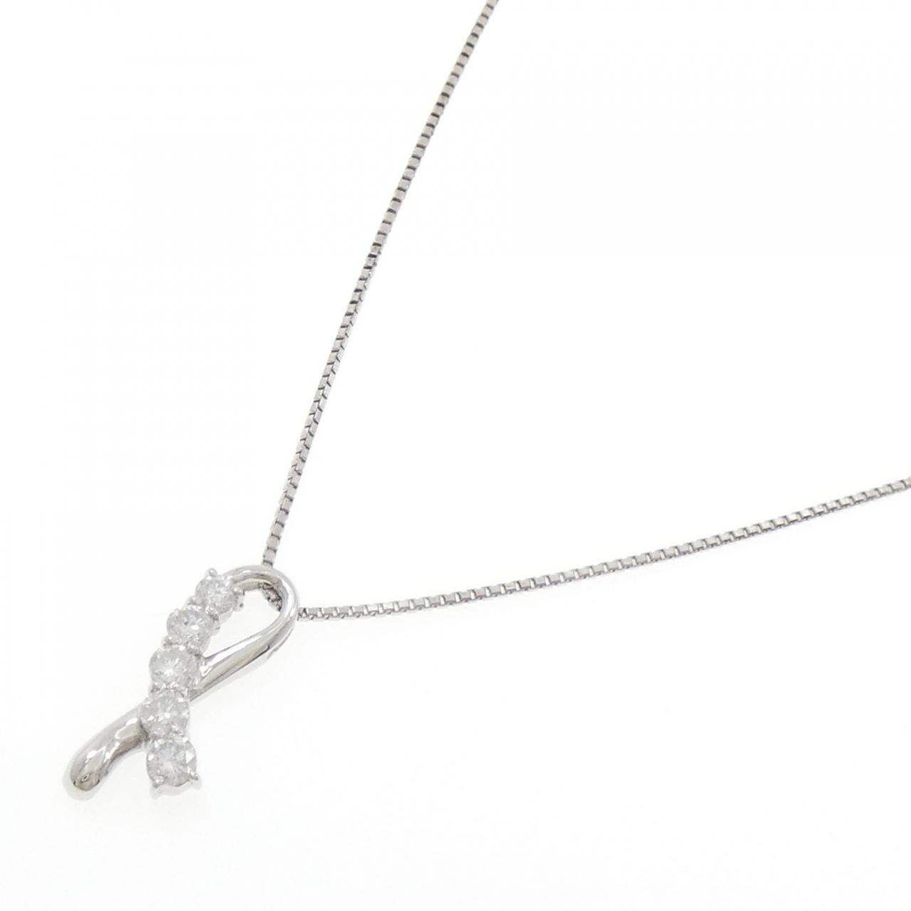 PT900/PT850 ダイヤモンド ネックレス 1.033CT