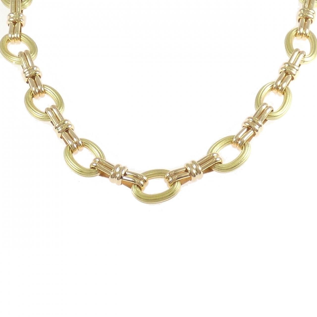 【ヴィンテージ】ショーメ 750YG/750PG ネックレス