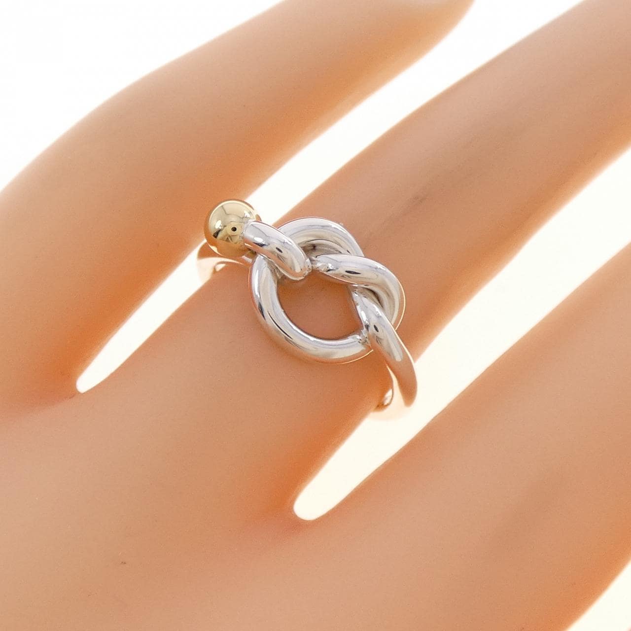 【ヴィンテージ】ティファニー ラブノット リング