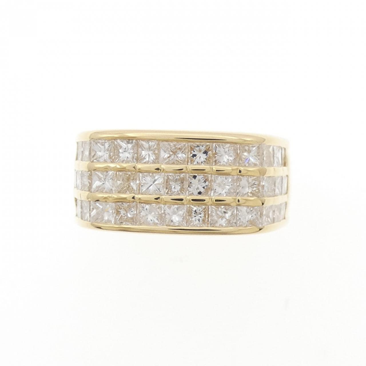 K18YG ダイヤモンド リング 2.00CT