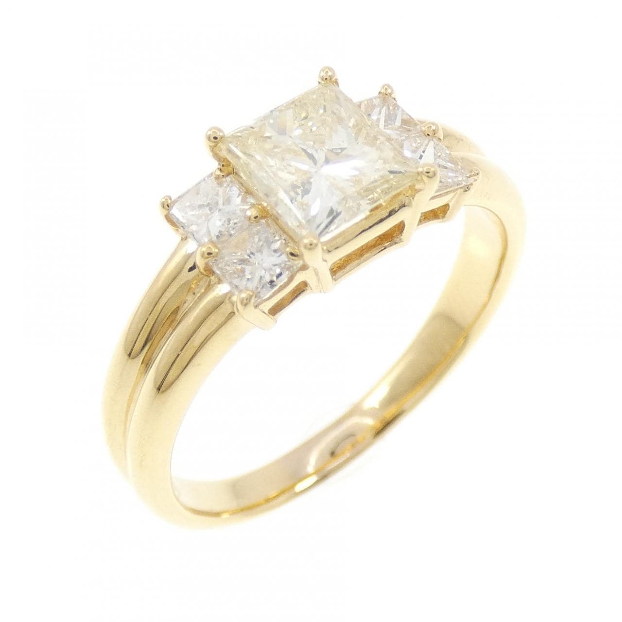 K18YG ダイヤモンド リング 1.00CT
