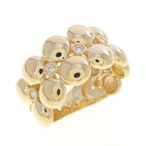 K18YG ダイヤモンド リング 0.13CT
