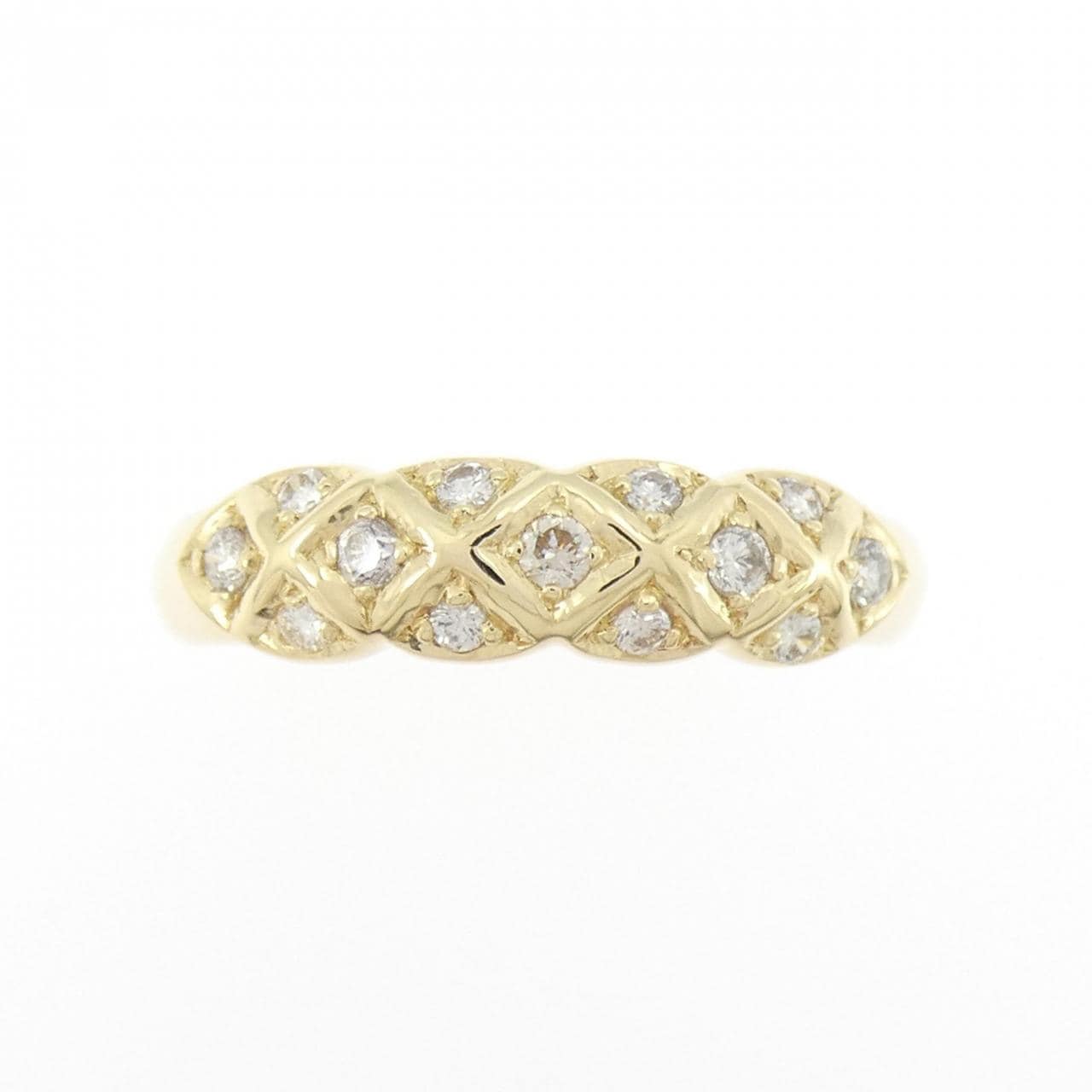 K18YG ダイヤモンド リング 0.25CT