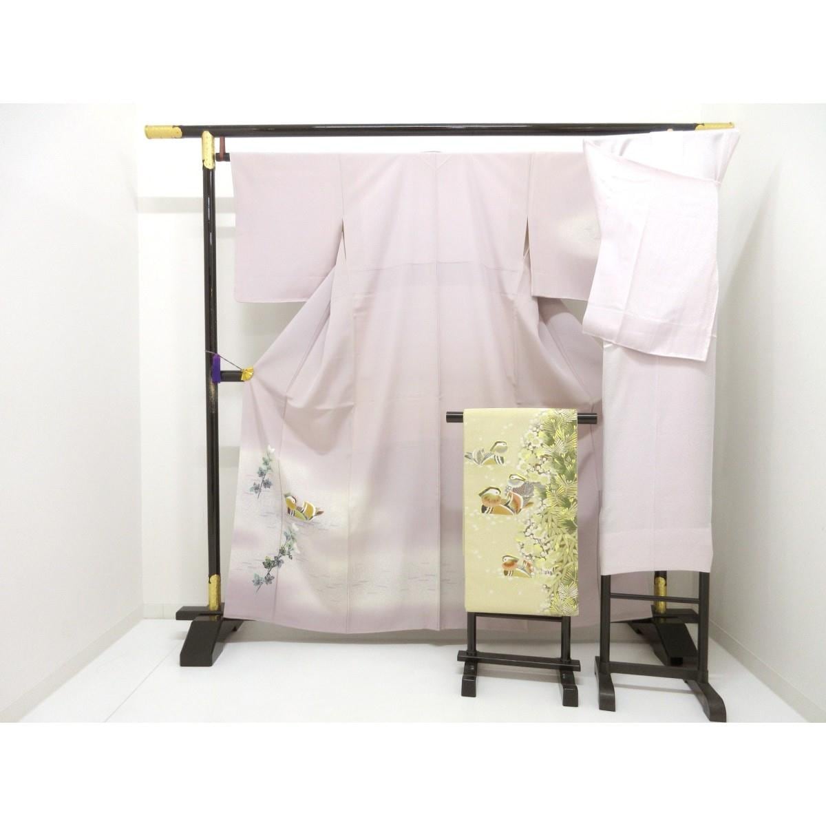 【未使用品】訪問着　きもの・長襦袢　３点セット　身丈Ｓ寸
