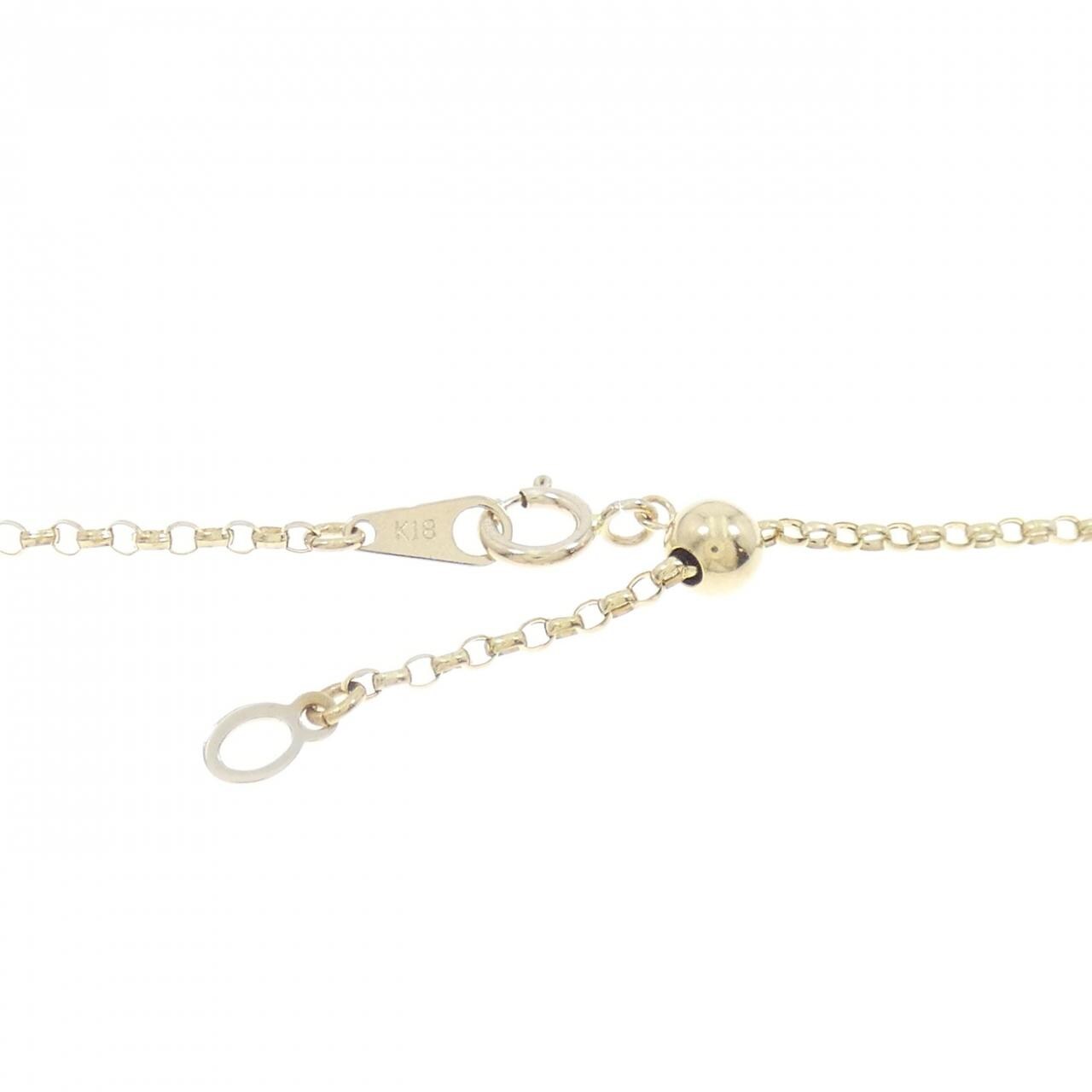 K18YG クロス ダイヤモンド ネックレス 0.90CT