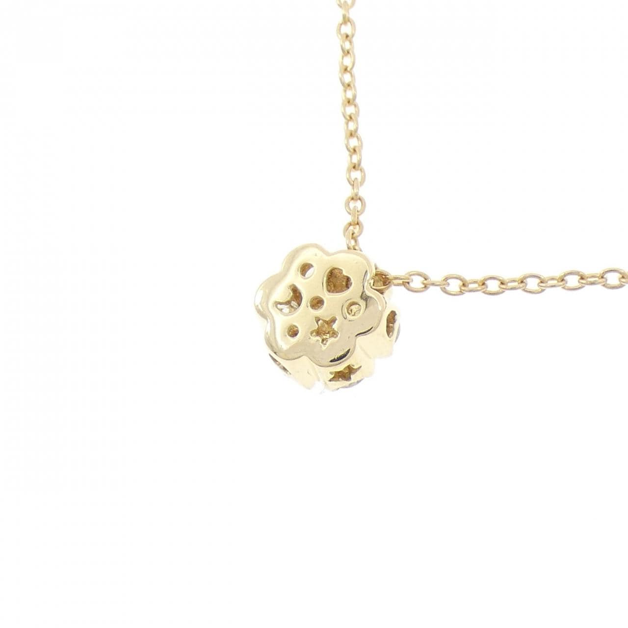 ポンテヴェキオ フラワー ネックレス 0.26CT